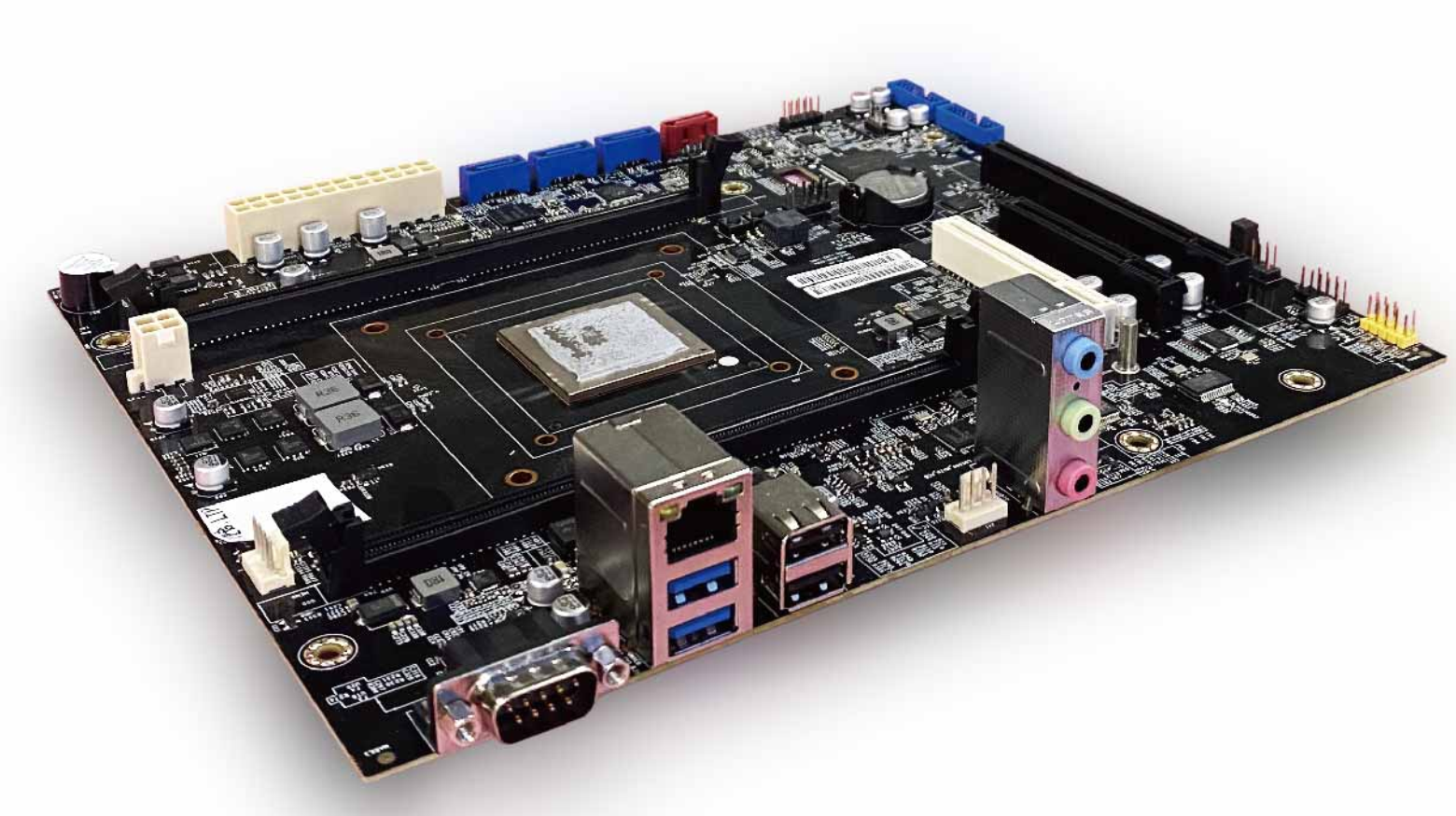 JC-1242飛騰D2000 microATX主板